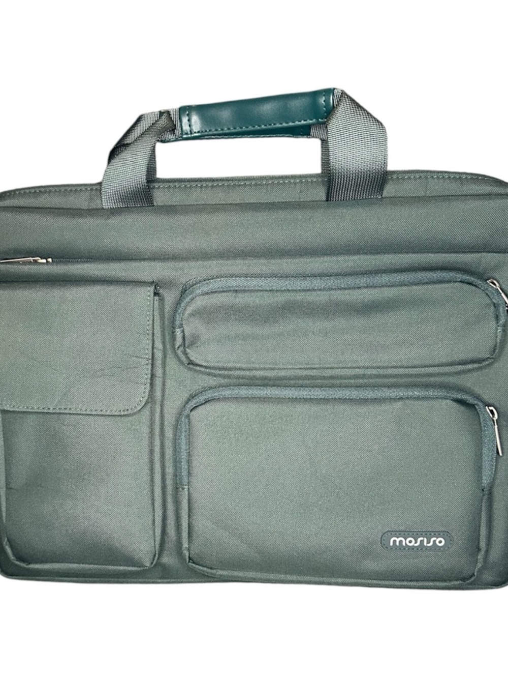 New Mosiso Emerald green laptop shoulder bag